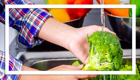 راهکاری برای شستشوی سبزیجات به روشی سالم