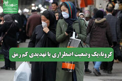کرونا،یک وضعیت اضطراری یا تهدیدی کم رمق