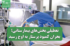 تعطیلی بخش‌های بیمارستانی؛ بحران کمبود پرستار به اوج رسید