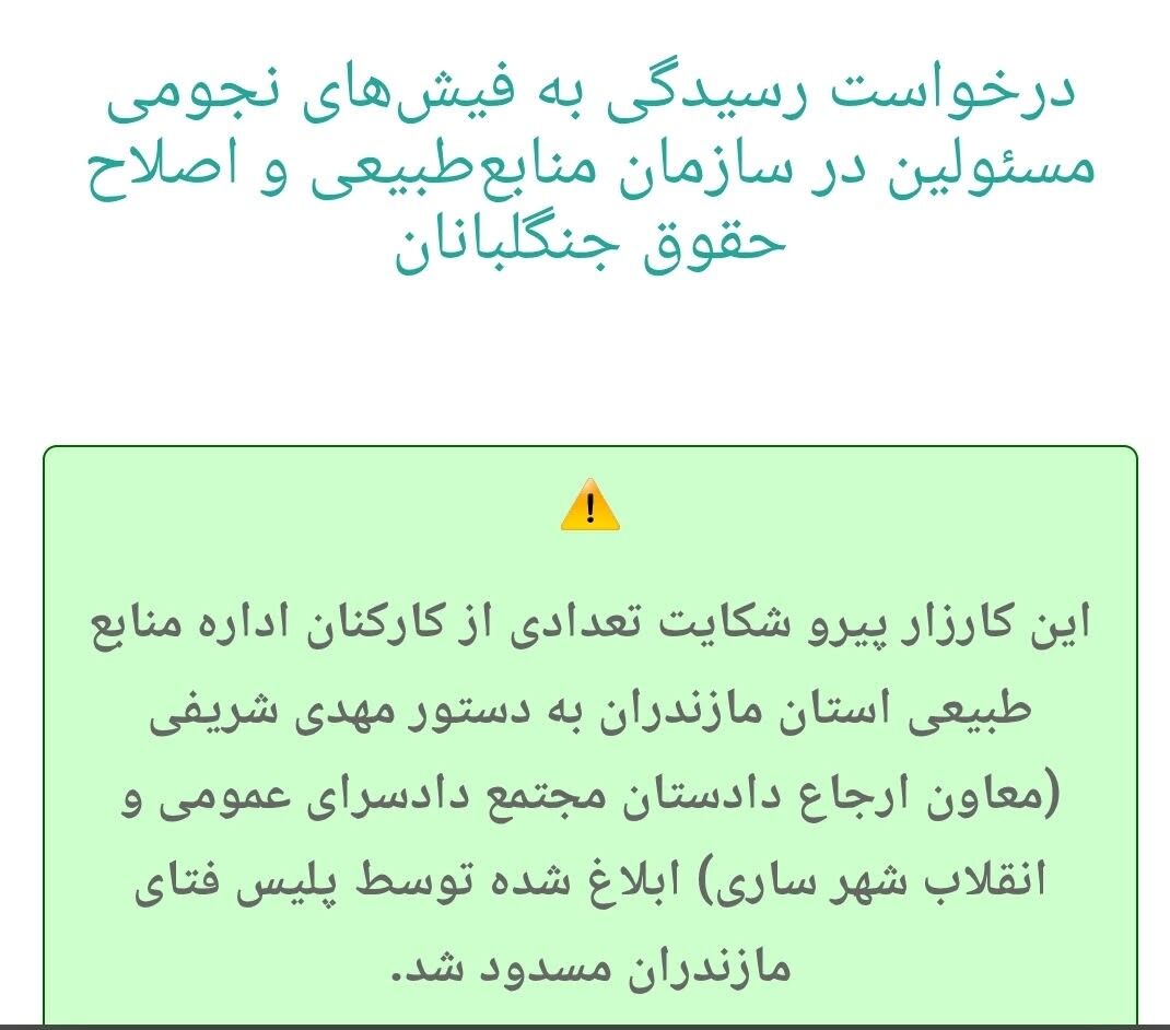 حرکت کارزار بدون تخلف و قانون شکنی/ اعاده حیثیت از طریق مراجع قانونی حق نویسندگان کارزار است