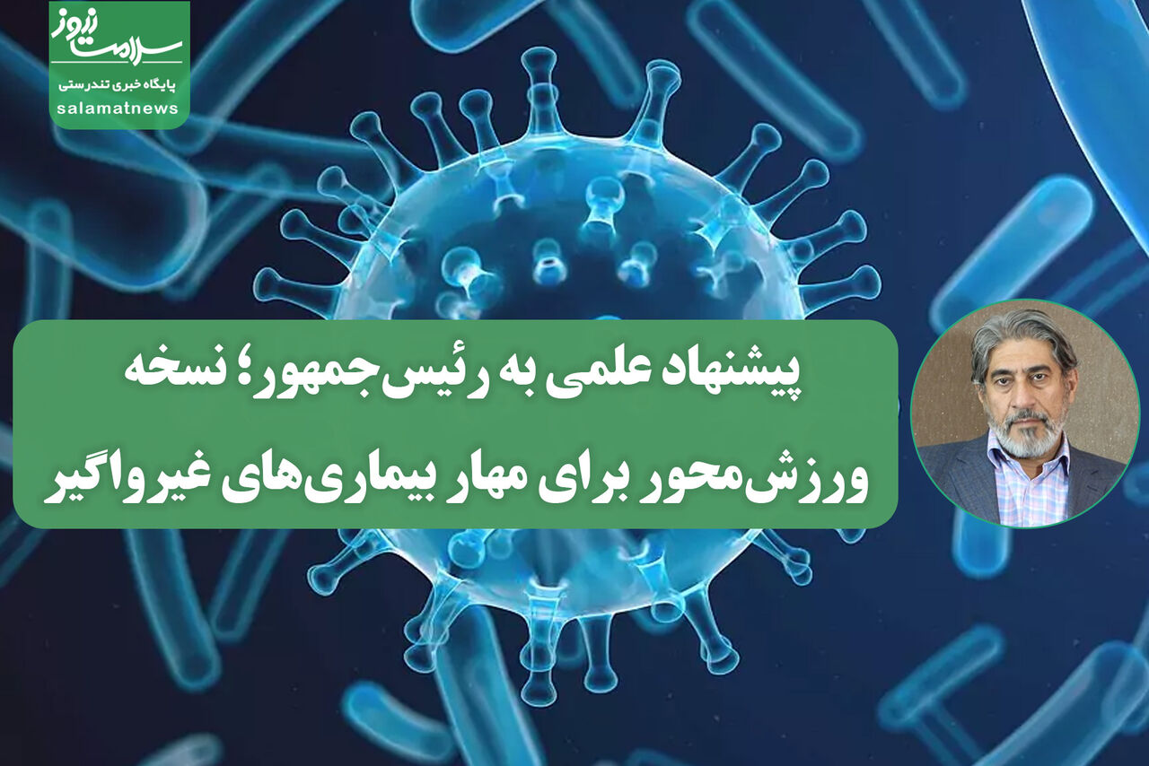 پیشنهاد علمی به رئیسجمهور؛ نسخه ورزشمحور برای مهار بیماریهای غیرواگیر پیشنهاد علمی به رئیسجمهور؛ نسخه ورزشمحور برای مهار بیماریهای غیرواگیر