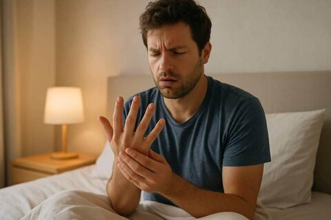 علت خشک شدن انگشتان دست بعد از خواب چیست؟