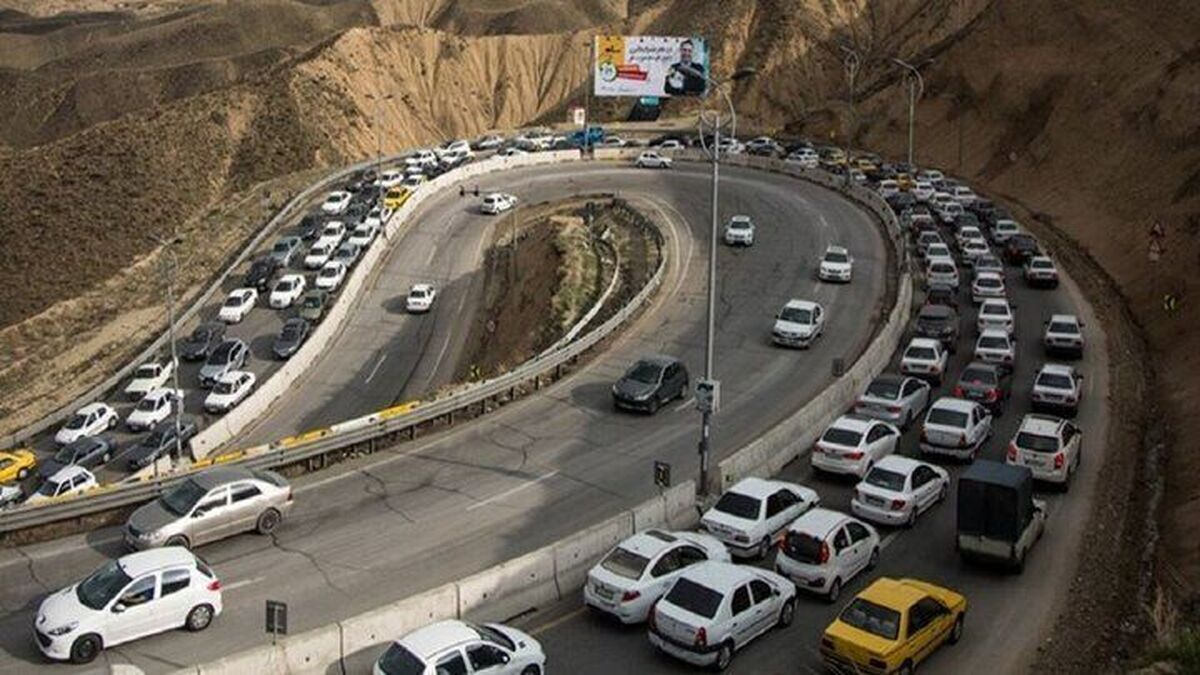 اعمال محدودیت تردد در محور تهران – شمال
