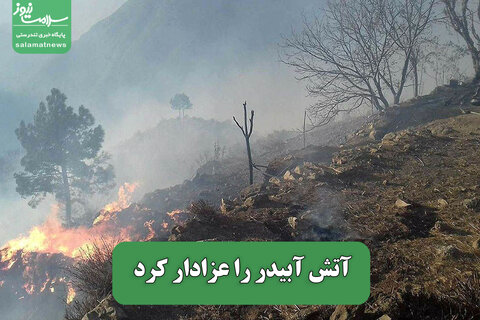 آتش آبیدر را عزادار کرد