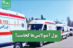 پول آمبولانس‌ها کجاست؟ / دیوان محاسبات پیگیر سرنوشت یک درصد فروش خودرو و موتورسیکلت