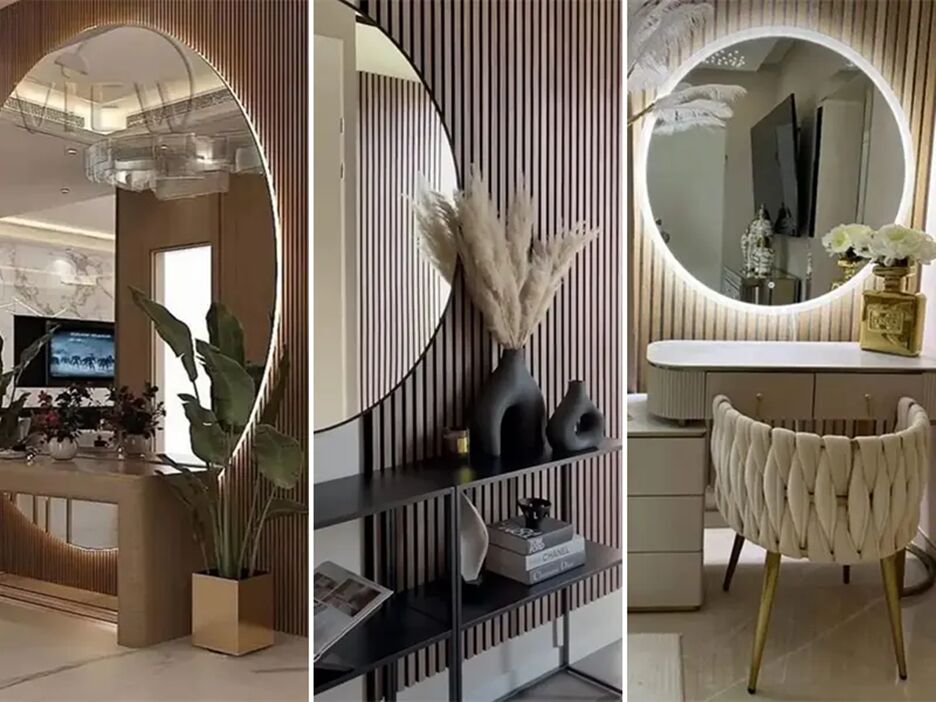 آینه دکوراتیو مناسب برای دکوراسیون