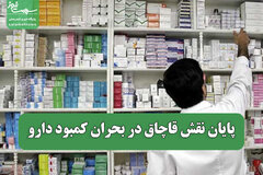 پایان نقش قاچاق در بحران کمبود دارو