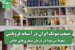 صنعت بیوتک ایران در آستانه فروپاشی / سقوط بی‌صدا در درمان بیماری‌های خاص