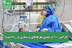 افزایش ۱۰۰ درصدی تعرفه‌های پرستاری در راه است؟ / اصلاح بازتوزیع تعرفه‌ها چشم‌انتظار امضای وزیر