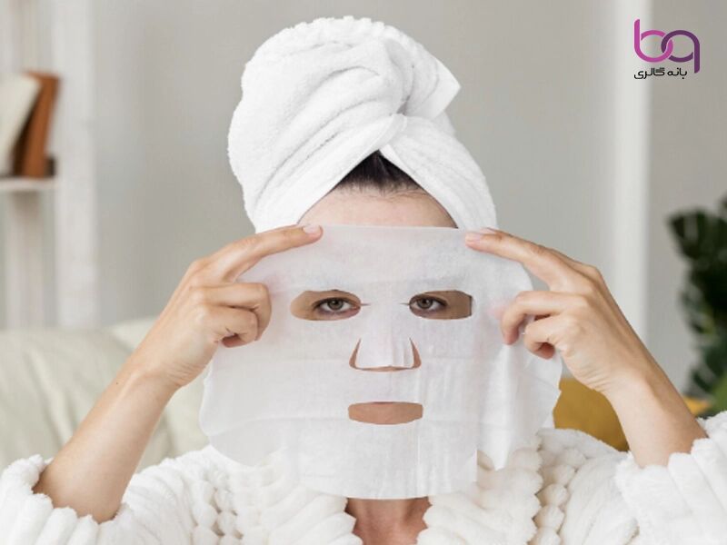 ماسک صورت ورقه ای چند دقیقه باید بماند