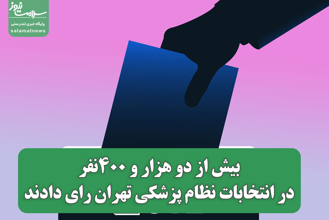 تا کنون/ بیش از دو هزار و 400نفر در انتخابات نظام پزشکی تهران رای دادند