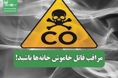 مراقب قاتل خاموش خانهها باشید!