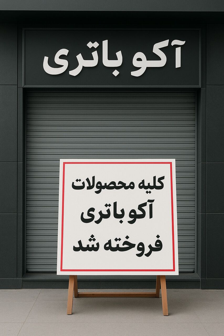 دلایل کمبود محصولات آکو باتری در بازار ایران