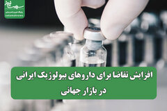 افزایش تقاضا برای داروهای بیولوژیک ایرانی در بازار جهانی