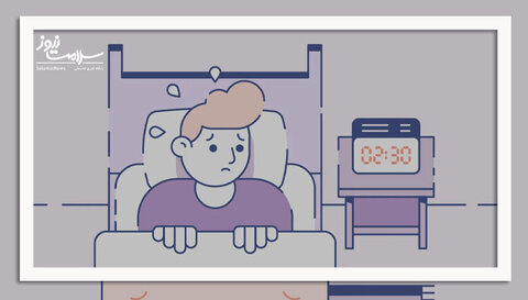 چطور با وجود اضطراب راحت‌تر بخوابیم؟