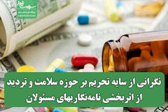 نگرانی از سایه تحریم بر حوزه سلامت و تردید از اثربخشی نامه‌نگاریهای مسئولان