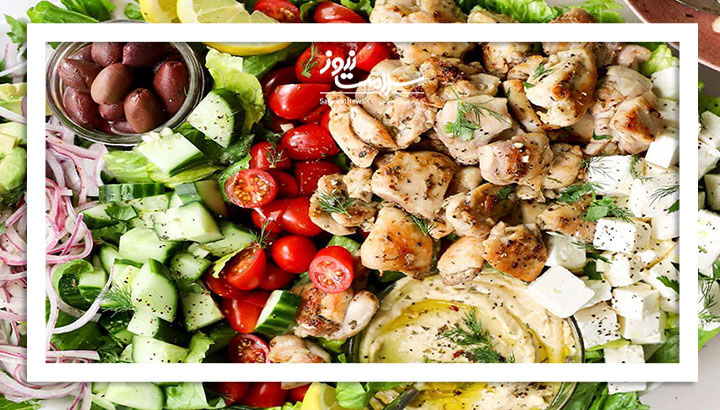 نوعی سالاد پروتئینی که لاغرتان می‌کند