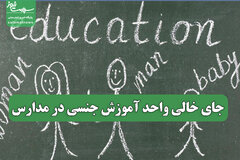جای خالی واحد آموزش جنسی در مدارس