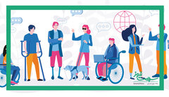 به مناسب ۳ دسامبر، روزجهانی معلولین