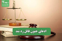 ادعای جنون قاتل رد شد