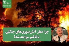 چرا مهار آتش‌سوزی‌های جنگلی با تأخیر مواجه شد؟