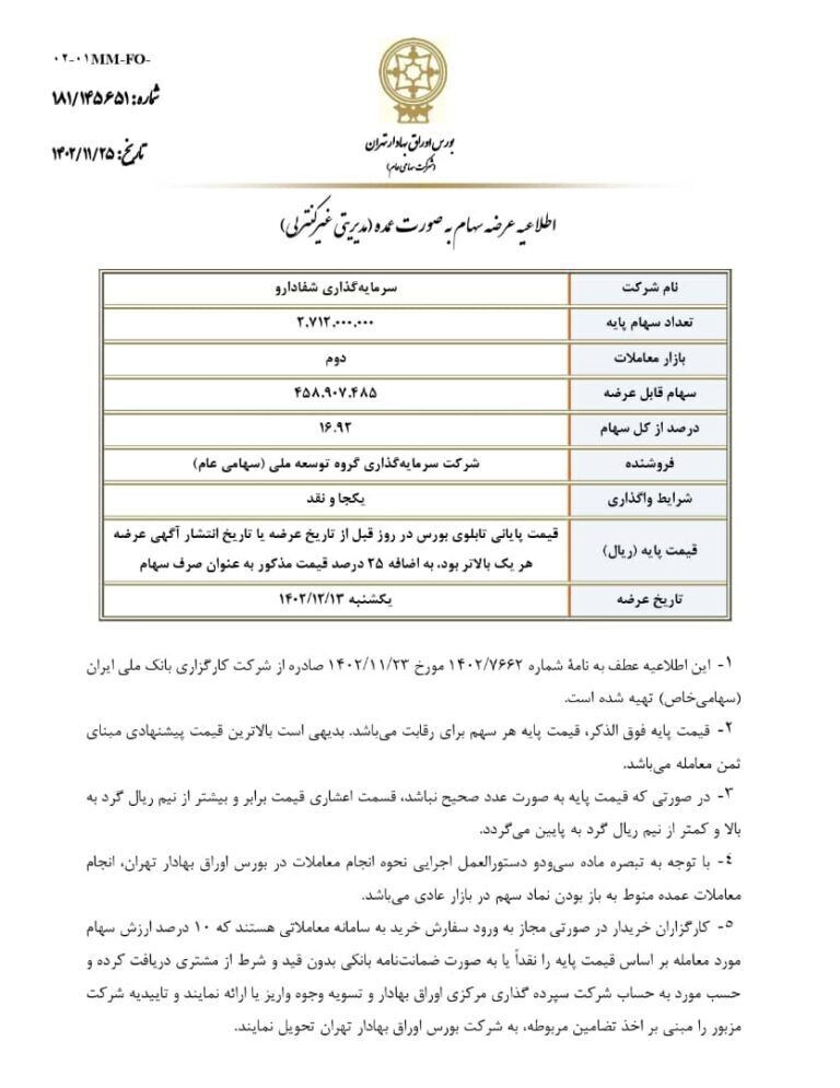 ورود «ب. ز.» به صنعت دارو/خرید شفادارو به ۱۰ برابر قیمت واقعی