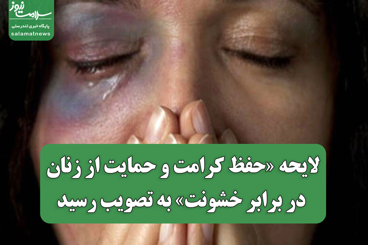 لایحه «حفظ کرامت و حمایت از زنان در برابر خشونت» به تصویب رسید