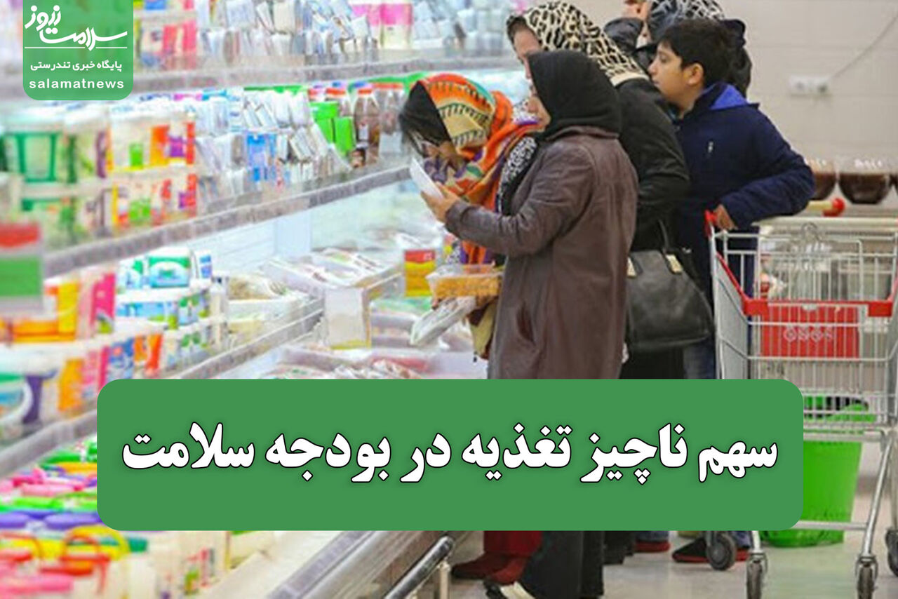 سهم ناچیز تغذیه در بودجه سلامت/ درخواست تازه وزارت بهداشت از دولت و مجلس