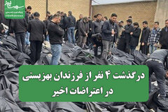 درگذشت 4 نفر از فرزندان بهزیستی در اعتراضات اخیر