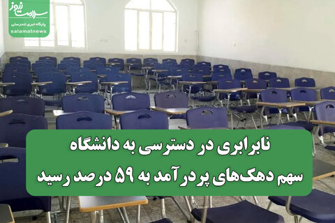 نابرابری در دسترسی به دانشگاه/ سهم دهک‌های پردرآمد به ۵۹ درصد رسید