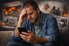 زندگی در وضعیت آماده‌باش؛ وقتی اخبار منفی خواب و آرامش را می‌رباید