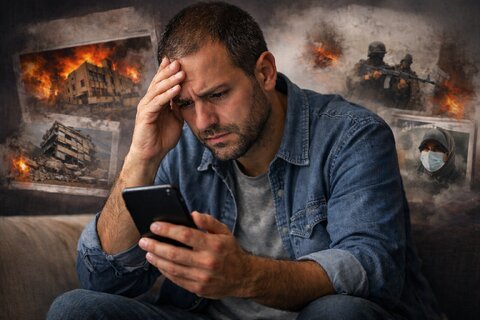 زندگی در وضعیت آماده‌باش؛ وقتی اخبار منفی خواب و آرامش را می‌رباید