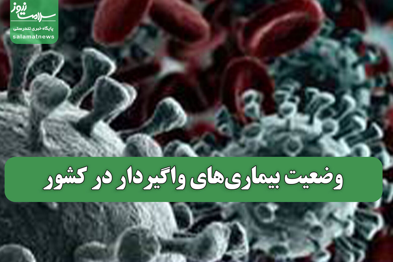 وضعیت بیماری‌های واگیردار در کشور