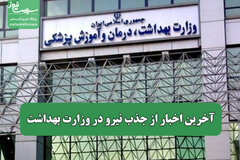 آخرین اخبار از جذب نیرو در وزارت بهداشت