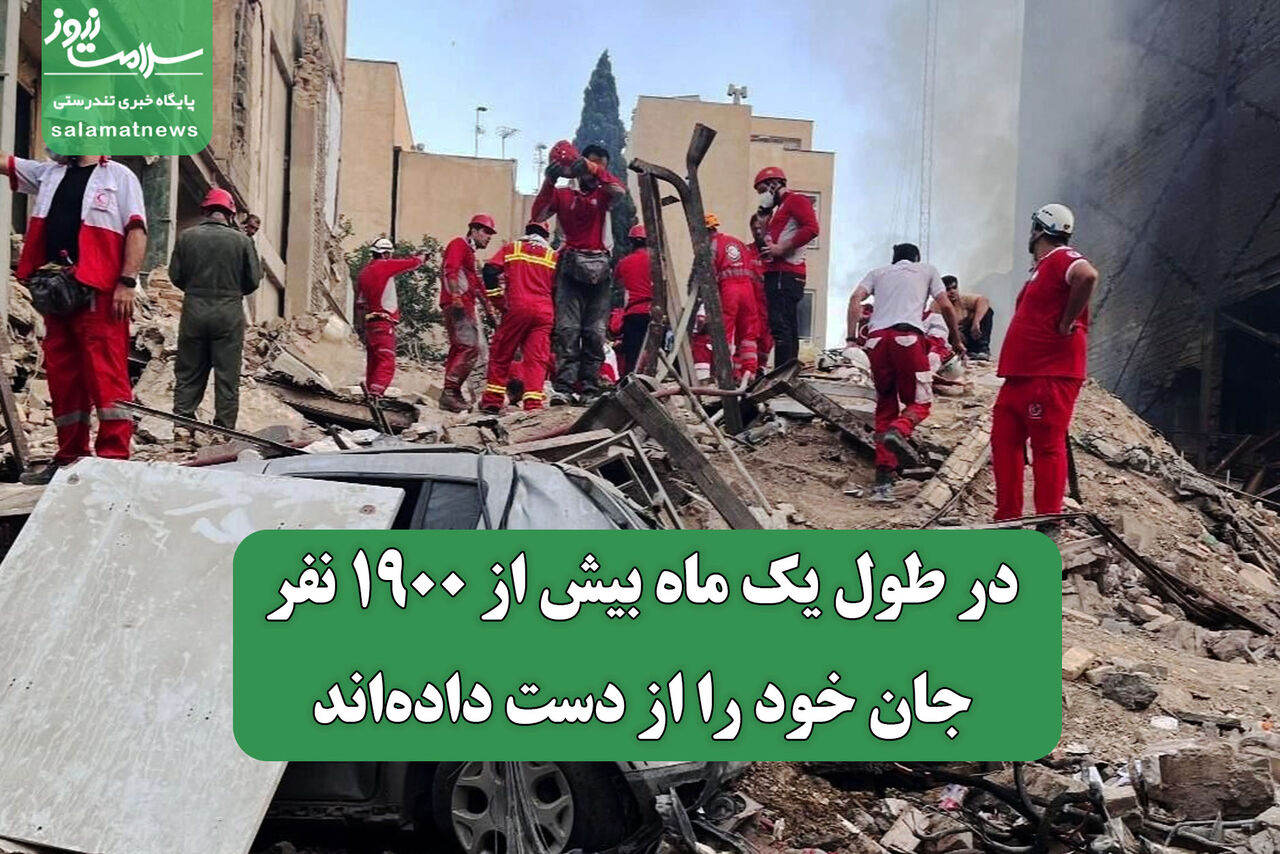 در طول یک ماه بیش از ۱۹۰۰ نفر جان خود را از دست داده‌اند 