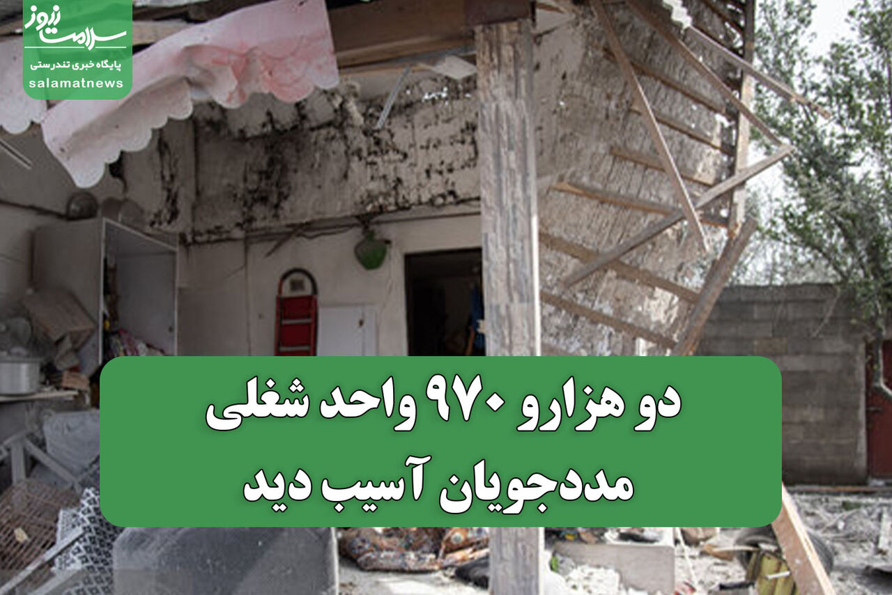 دو هزارو ۹۷۰ واحد شغلی مددجویان آسیب دید