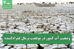 وضعیت آب کشور در موقعیت نرمالِ گمراه‌کننده