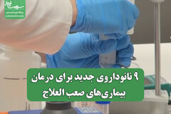 9 نانوداروی جدید برای درمان بیماری‌های صعب العلاج