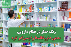 زنگ خطر در نظام دارویی/ بدهی‌ داروخانه‌ها را زمین‌گیر کرد