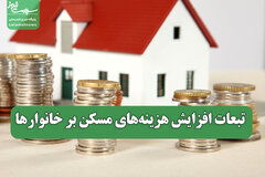 تبعات افزایش هزینه‌های مسکن بر خانوارها