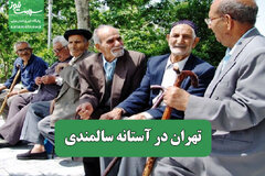 تهران در آستانه سالمندی