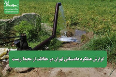 گزارش عملکرد دادستانی تهران در حفاظت از محیط زیست