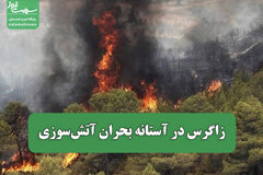 زاگرس در آستانه بحران آتش‌سوزی