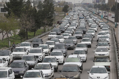 ترافیک سنگین در محورهای شمالی و ورودی پایتخت