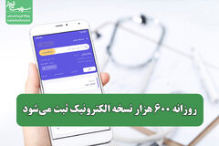 روزانه ۶۰۰ هزار نسخه الکترونیک ثبت می‌شود/ هوشمندسازی فرآیندها در دستور کار