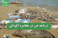 دریاچه خزر در محاصره آلودگی