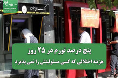 پنج درصد تورم در ۲۵ روز؛ هزینه اختلالی که کسی مسئولیتش را نمی پذیرد