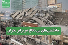 ساختمان‌های بی دفاع در برابر بحران