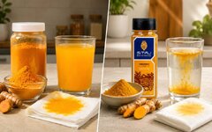 چگونه زردچوبه اصل را از نمونه بی‌کیفیت تشخیص دهیم؟