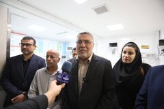 وزیر بهداشت: تکمیل مرکز قلب و شیمی درمانی بیمارستان لامرد در دستور کار است